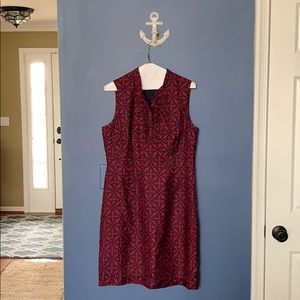 Silk vineyard vines side zip beautiful dress